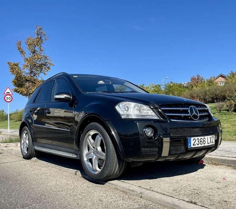 Usado Mercedes ML63 AMG AMG 510 CV (375 kW) 2008 Negro SUV