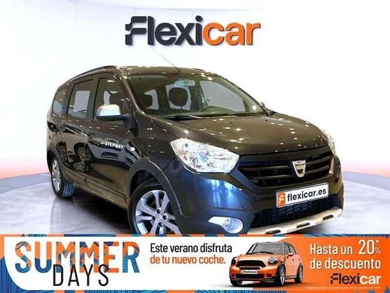 Negro Usado 2017 Dacia Lodgy Stepway Monovolumen | 11.490 € (Precio justo) - Imagen 1/4