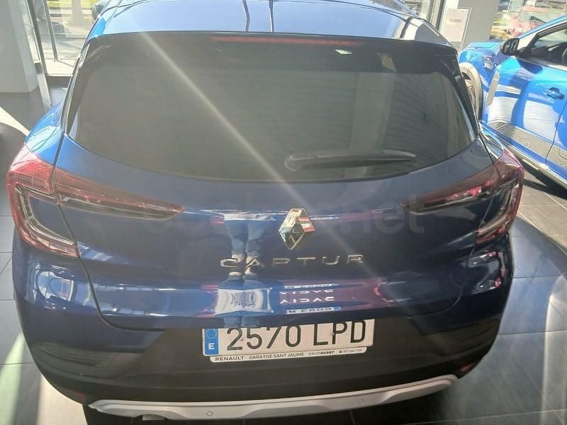 Usado Renault Captur Intens 140 CV (102 kW) 2021 Azul SUV