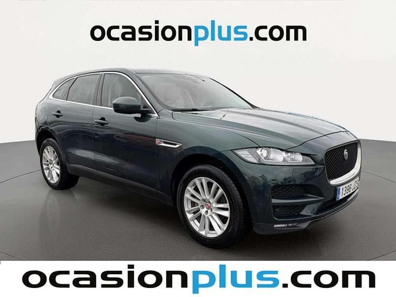 Usado Jaguar F-Pace Prestige 179 CV (131 kW) 2017 Verde SUV