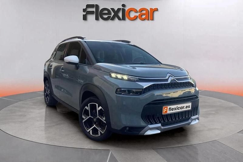 Verde Usado 2021 Citroën C3 Aircross PureTech SUV | 12.990 € (Precio justo) - Imagen 1/4