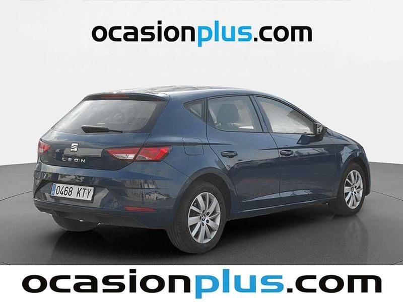 Usado Seat Leon Reference 116 CV (85 kW) 2019 Azul Utilitario