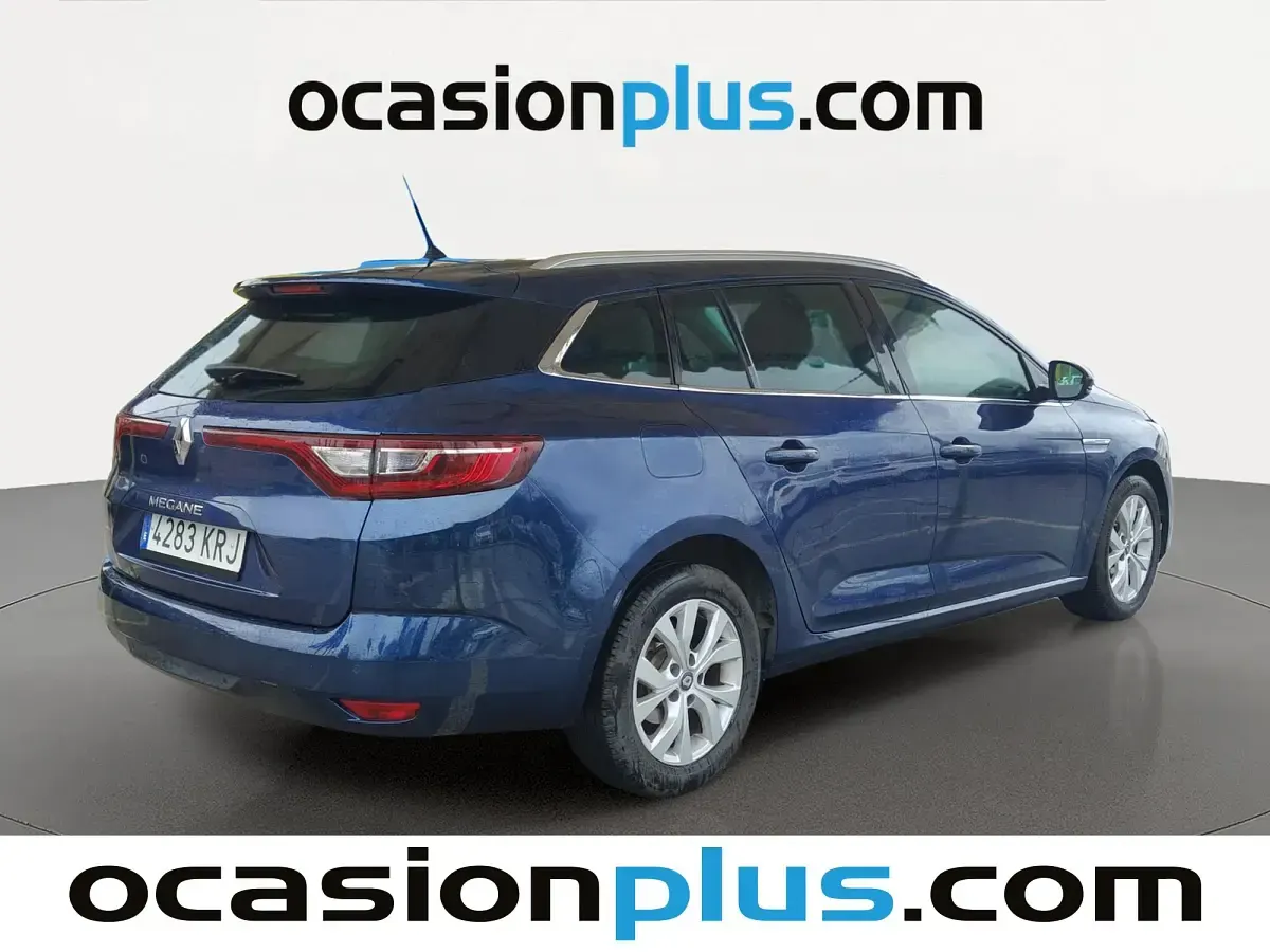 Usado Renault Mégane IV LIMITED 130 CV (95 kW) 2018 Azul Familiar