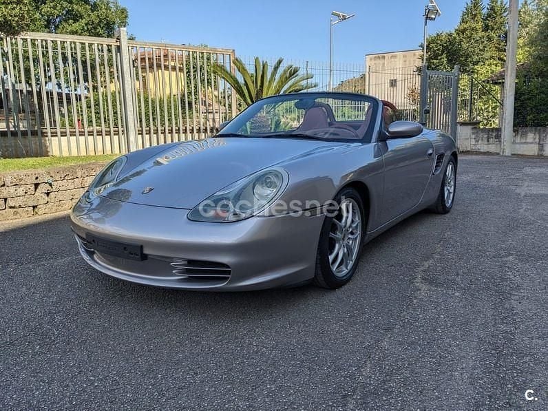Gris / plata Usado 2002 Porsche Boxster Descapotable | 12.600 € (Super precio) - Imagen 1/4