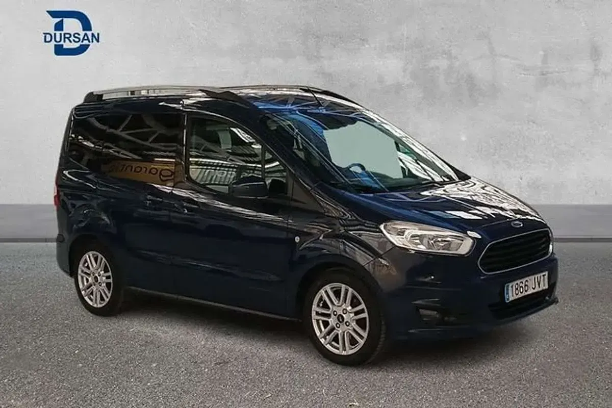Usado Ford Tourneo Courier Trend 102 CV (75 kW) 2016 Azul Monovolumen