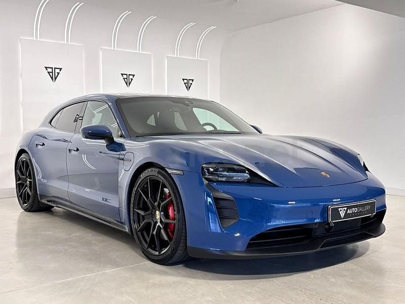 Usado Porsche Taycan Sport Turismo 439 kW (598 CV) 2022 Azul Familiar