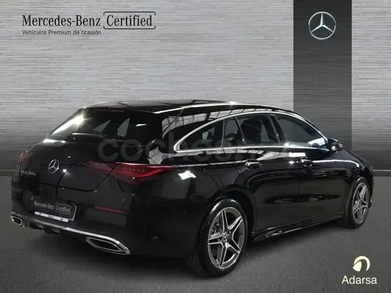 Usado Mercedes CLA250e 218 CV (160 kW) 2025 Negro Berlina