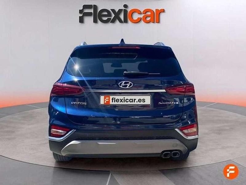 Azul Usado 2019 Hyundai Santa Fe SUV | 24.490 € (Precio justo) - Imagen 1/2