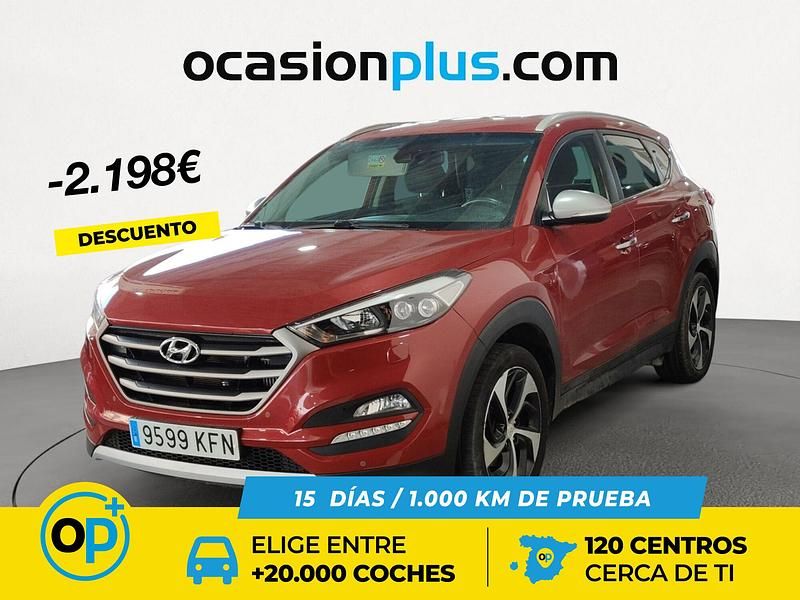 Usado Hyundai Tucson 116 CV (85 kW) 2017 Rojo SUV
