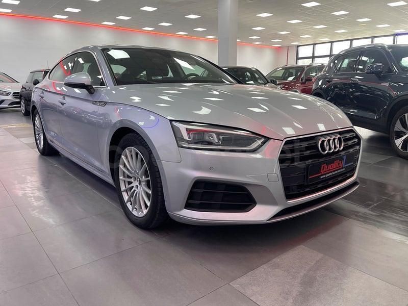 Usado Audi A5 Sportback Sport 150 CV (110 kW) 2019 Gris / plata Utilitario