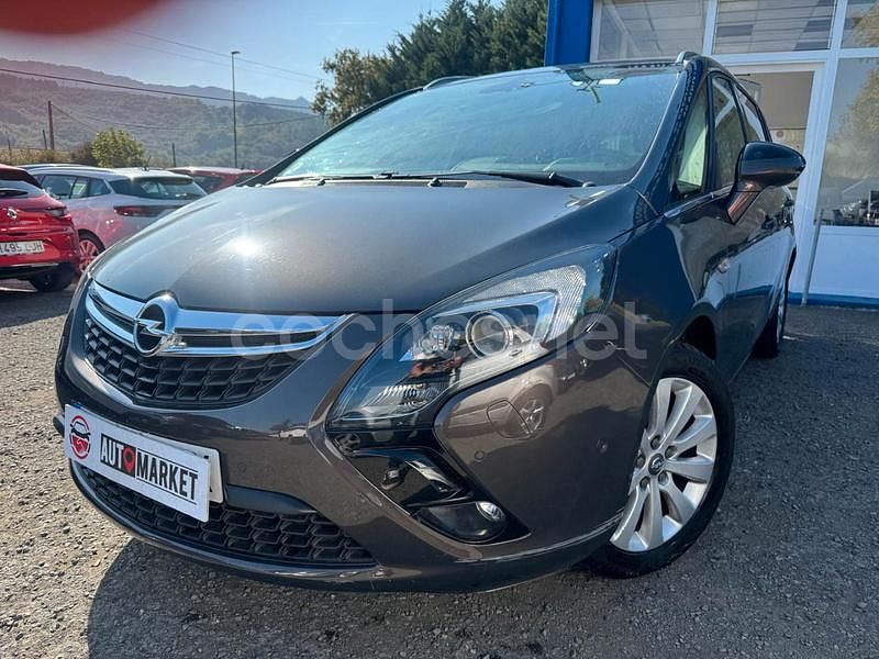 Gris / plata Usado 2016 Opel Zafira Tourer Excellence Monovolumen | 8990 € (Buen precio) - Imagen 1/4