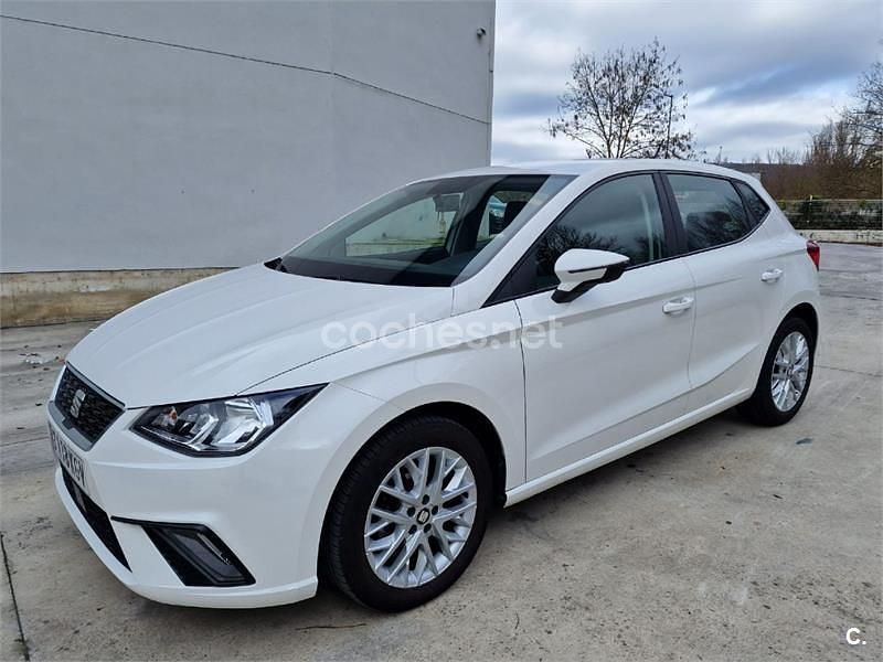 Brugt Seat Ibiza Style 95 HK (69 kW) 2018 Hvid Hatchback