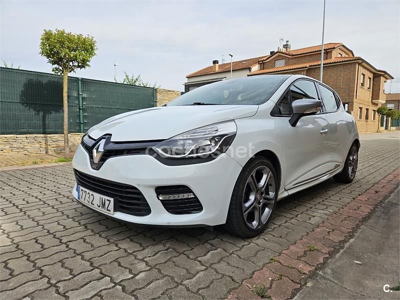 Usado Renault Clio IV GT 120 CV (88 kW) 2016 Blanco Berlina