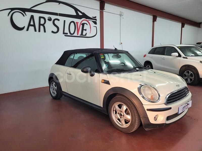 Beige Usado 2010 Mini One Cabriolet Descapotable | 9290 € (Precio justo) - Imagen 1/4