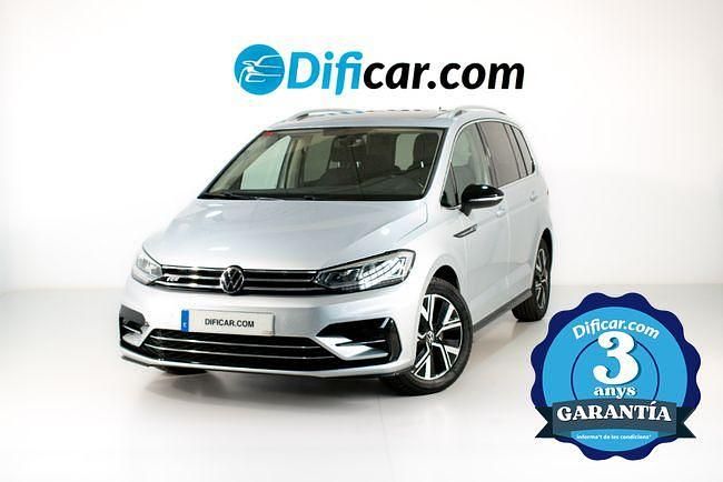 Usado VW Touran R-line 150 CV (110 kW) 2020 Plata Monovolumen
