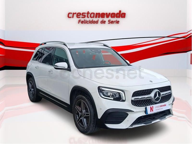 Usado Mercedes GLB200 150 CV (110 kW) 2021 Blanco SUV