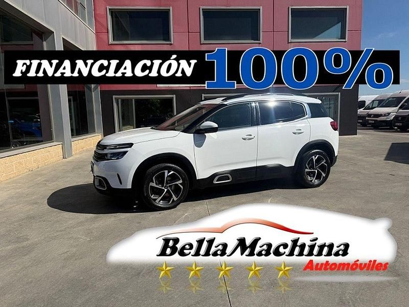 Blanco Usado 2022 Citroën C5 Aircross Feel SUV | 16.450 € (Un poco caro) - Imagen 1/4
