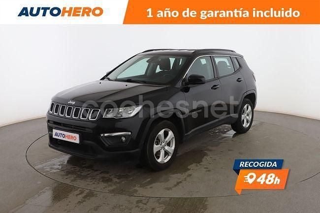 Negro Usado 2018 Jeep Compass Longitude SUV | 15.199 € (Precio justo) - Imagen 1/3