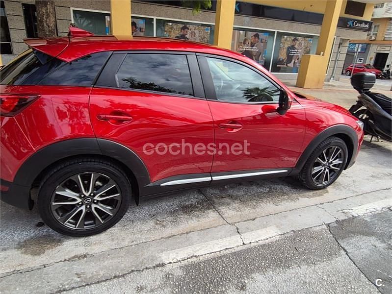 Usado Mazda CX-3 Luxury 120 CV (88 kW) 2016 Granate SUV