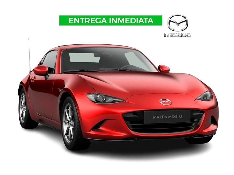Rojo Nuevo 2025 Mazda MX5 Exclusive-Line Descapotable | 33.950 € (Precio justo) - Imagen 1/4