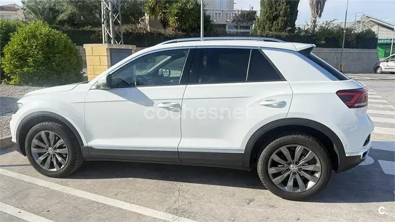 Usado VW T-Roc Sportline 150 CV (110 kW) 2019 Blanco SUV