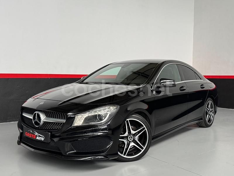Negro Usado 2016 Mercedes CLA200 AMG line Berlina | 18.490 € (Precio justo) - Imagen 1/4