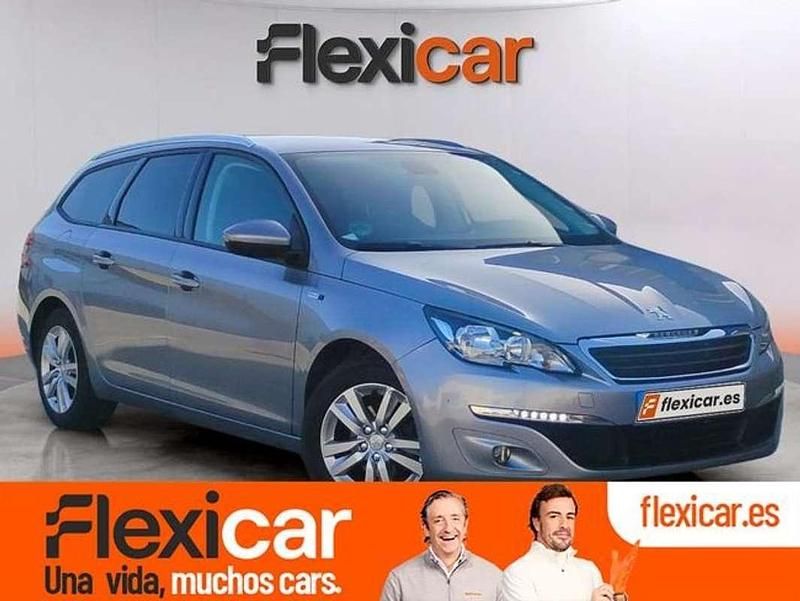 Usado Peugeot 308 Access 110 CV (80 kW) 2016 Gris Utilitario
