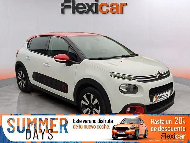 Blanco Usado 2018 Citroën C3 PureTech Utilitario | 9390 € (Precio justo) - Imagen 1/4