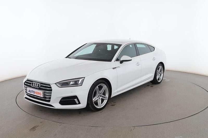 Blanco Usado 2018 Audi A5 Sportback S-Line Utilitario | 24.099 € (Precio justo) - Imagen 1/3