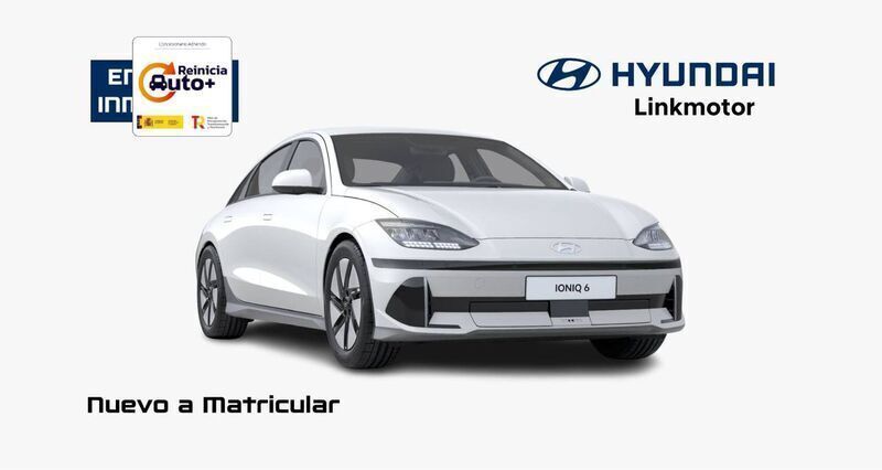 Blanco Usado 2023 Hyundai Ioniq 6 Berlina | 36.300 € (Buen precio) - Imagen 1/4
