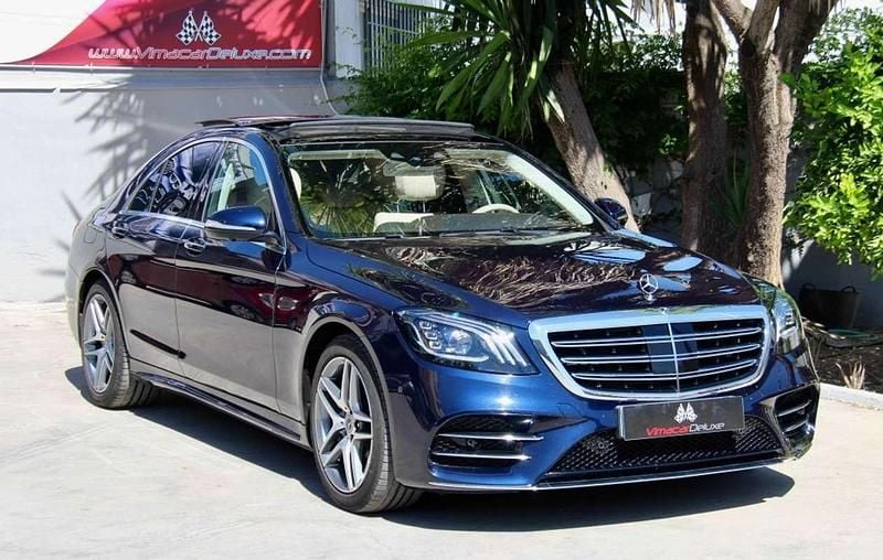 Azul Usado 2019 Mercedes S350 Berlina | 56.900 € (Precio justo) - Imagen 1/4
