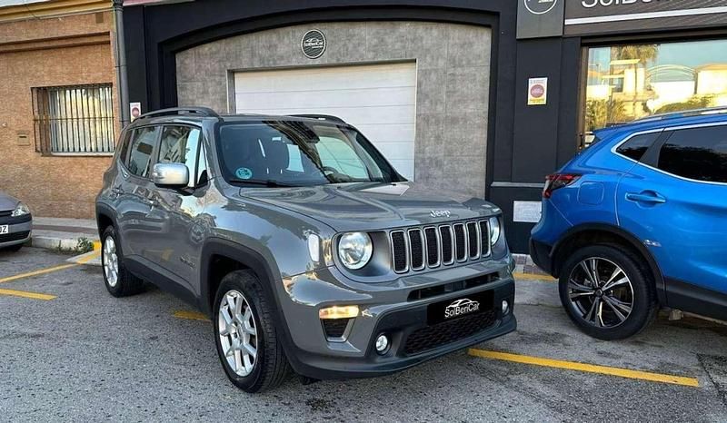 Gris Usado 2022 Jeep Renegade Night Eagle SUV | 19.900 € (Precio justo) - Imagen 1/4