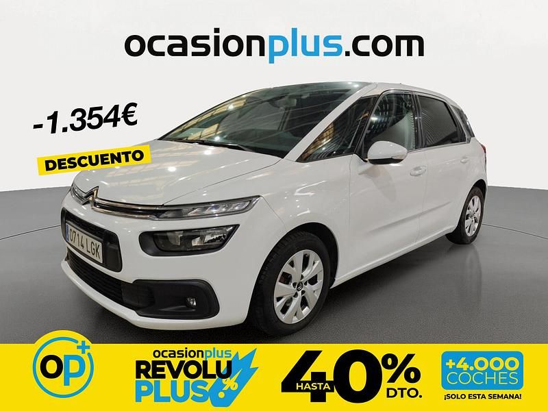 Usado Citroën C4 Live 130 CV (95 kW) 2020 Blanco Monovolumen