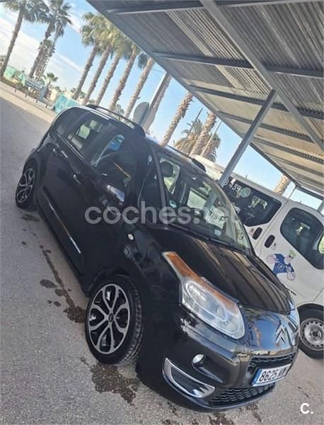 Usado Citroën C3 Picasso Exclusive 120 CV (88 kW) 2009 Negro Monovolumen