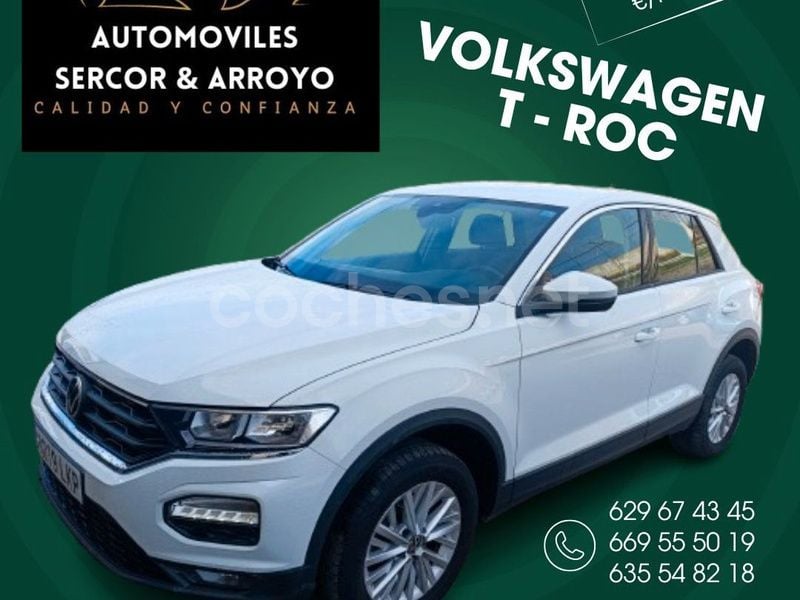 Blanco Usado 2020 VW T-Roc Advance SUV | 17.900 € (Precio justo) - Imagen 1/4