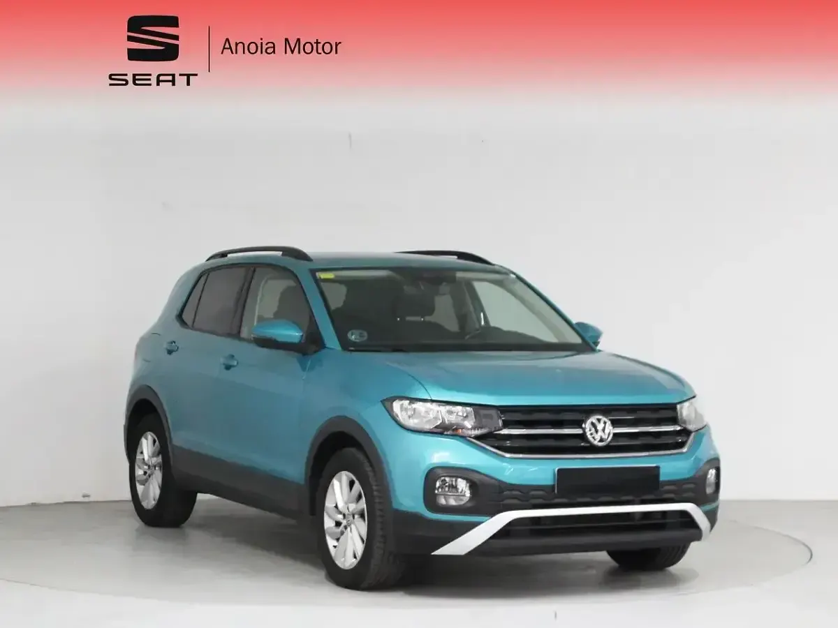 Usado VW T-Cross Advance 110 CV (80 kW) 2020 Azul SUV