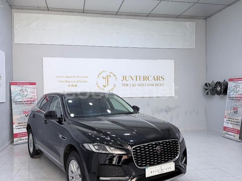 Negro Usado 2021 Jaguar F-Pace SUV | 25.900 € (Super precio) - Imagen 1/4