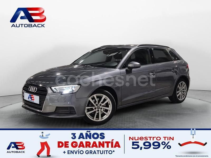 Gris / plata Usado 2019 Audi A3 Sportback Berlina | 18.950 € (Super precio) - Imagen 1/2