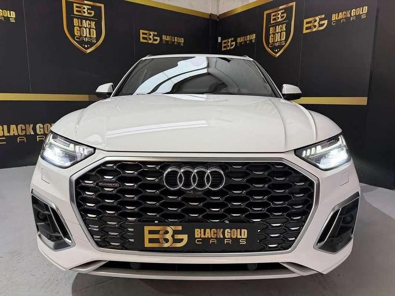 Usado Audi Q5 S-Line 204 CV (150 kW) 2022 Blanco SUV