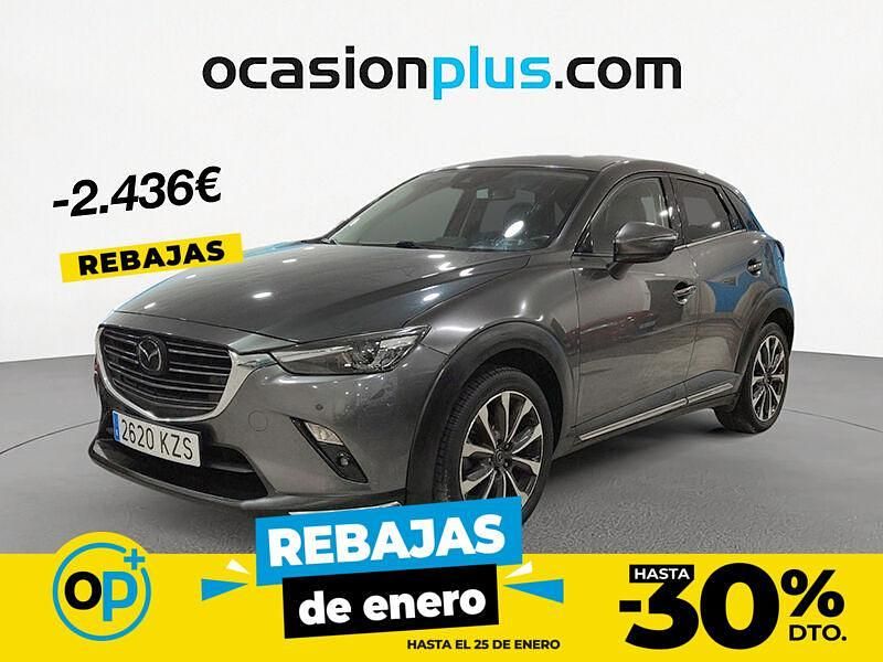 Gris Usado 2019 Mazda CX-3 SUV | 18.550 € (Un poco caro) - Imagen 1/4