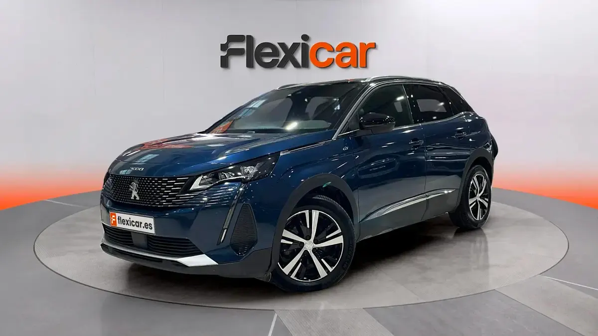 Usado Peugeot 3008 GT 131 CV (96 kW) 2022 Azul SUV