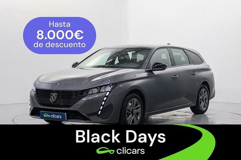 Gris Usado 2023 Peugeot 308 Active Familiar | 19.990 € (Buen precio) - Imagen 1/4