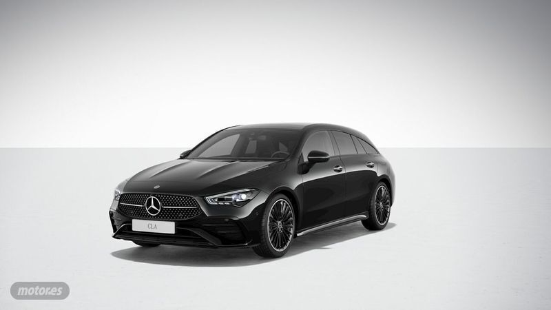 Negro Usado 2024 Mercedes CLA250e Shooting Brake Familiar | 46.500 € (Precio justo) - Imagen 1/4