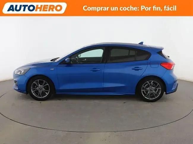 Brugt Ford Focus ST-Line 120 HK (88 kW) 2019 Blå Sedan