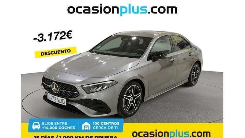 Gris Usado 2023 Mercedes A180 Advanced Utilitario | 31.728 € (Precio justo) - Imagen 1/4