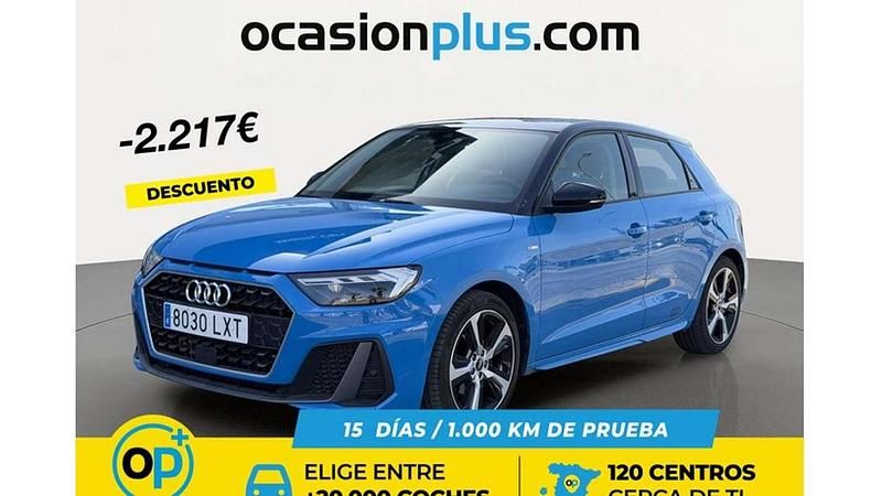 Usado Audi A1 Sportback S-Line 110 CV (80 kW) 2022 Azul Utilitario