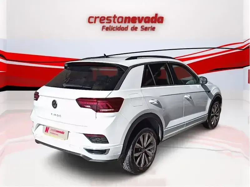 Usado VW T-Roc Advance 110 CV (80 kW) 2022 Blanco SUV