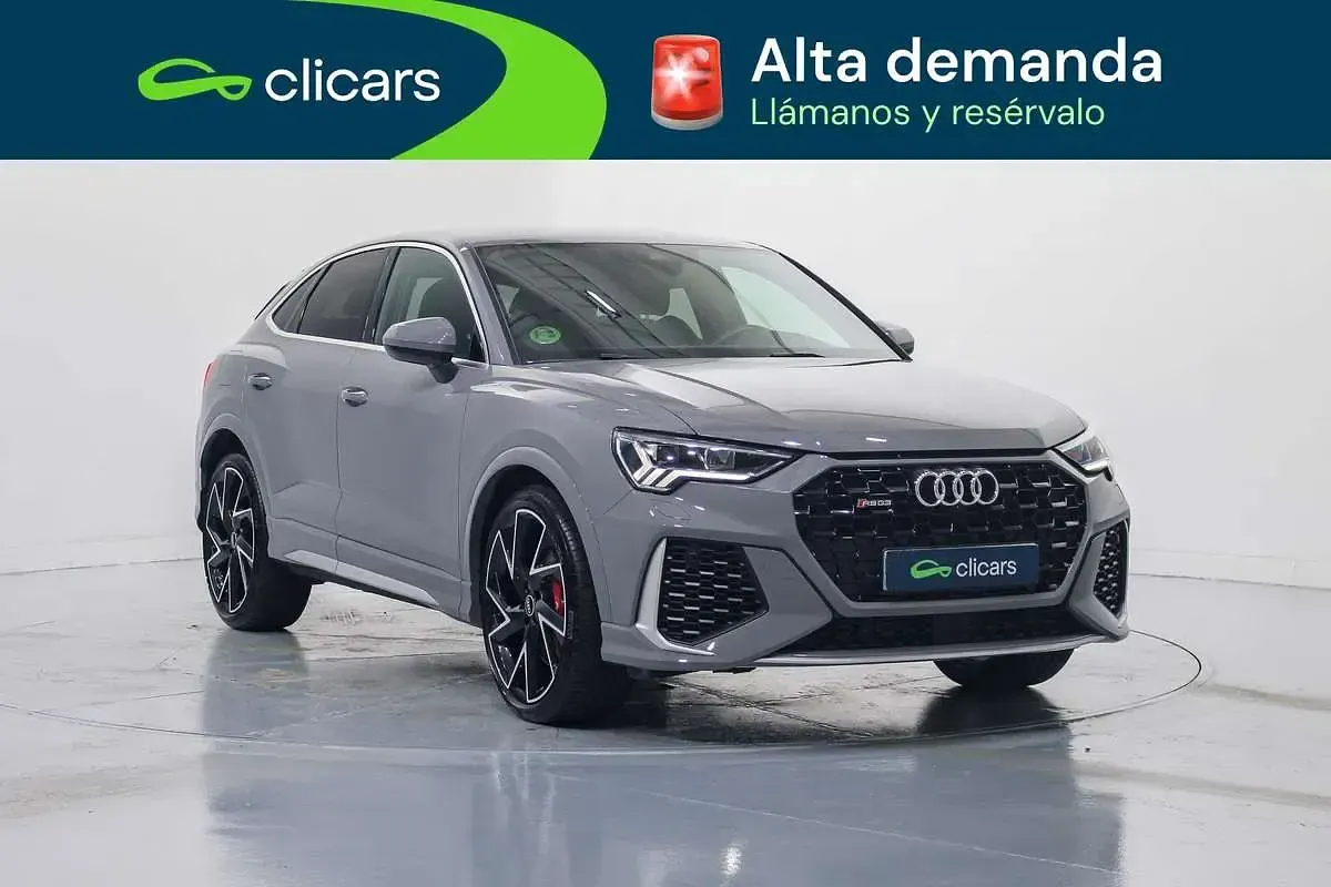 Usado Audi RS Q3 Sportback Ambiente 400 CV (294 kW) 2022 Gris SUV