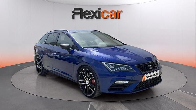 Usado Seat Leon ST CUPRA 300 CV (220 kW) 2018 Azul Familiar