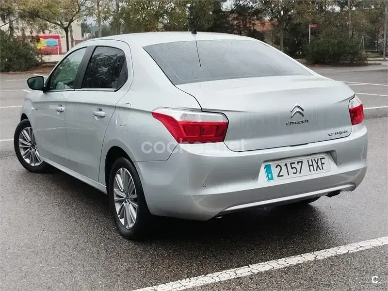 Usado Citroën C-Elysee I Exclusive 92 CV (67 kW) 2014 Gris / plata Berlina